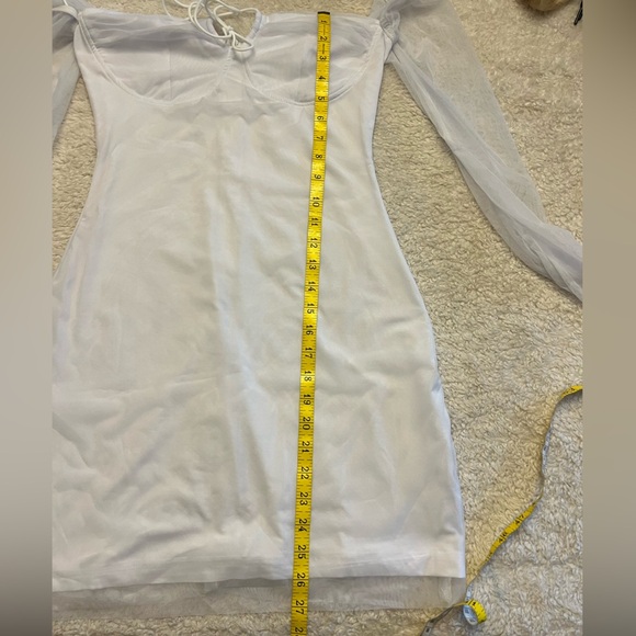 NWOT Mesh Bodycon Mini Dress - Picture 3 of 10